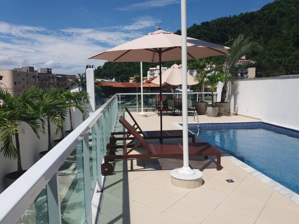 Excelente Opcao De Apartamento Em Ubatuba-Sp Apartment Bagian luar foto